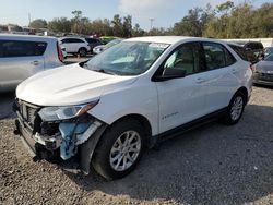 Salvage cars for sale at Riverview, FL auction: 2018 Chevrolet Equinox LS