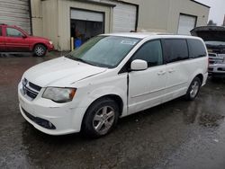 Salvage cars for sale at Woodburn, OR auction: 2012 Dodge Grand Caravan Crew