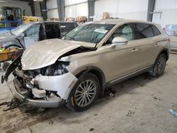 Salvage cars for sale at Greenwood, NE auction: 2017 Lincoln MKX Select