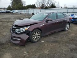 Salvage cars for sale at Finksburg, MD auction: 2018 KIA Optima EX