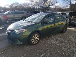 Salvage cars for sale at auction: 2016 Toyota Corolla L