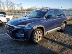 Salvage cars for sale at Spartanburg, SC auction: 2019 Hyundai Santa FE Limited