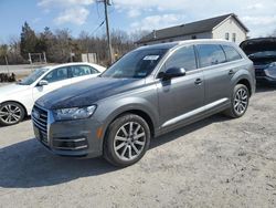 Audi q7 Premium Plus salvage cars for sale: 2018 Audi Q7 Premium Plus