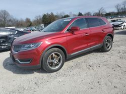 Salvage cars for sale at Madisonville, TN auction: 2016 Lincoln MKX Reserve