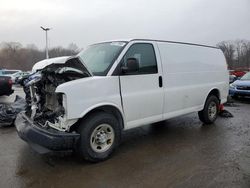 Salvage trucks for sale at East Granby, CT auction: 2017 Chevrolet Express G2500