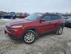 Jeep salvage cars for sale: 2015 Jeep Cherokee Limited