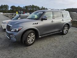 Salvage cars for sale at Ellenwood, GA auction: 2015 Infiniti QX80