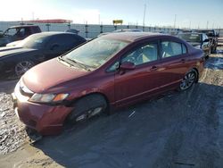 Salvage cars for sale at Cahokia Heights, IL auction: 2009 Honda Civic EX