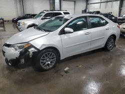 Salvage cars for sale at Ham Lake, MN auction: 2015 Toyota Corolla L