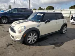 Salvage cars for sale from Copart Miami, FL: 2008 Mini Cooper S