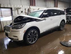 Salvage cars for sale at Elgin, IL auction: 2021 Lincoln Aviator Reserve