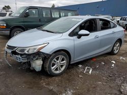 Salvage cars for sale at Woodhaven, MI auction: 2017 Chevrolet Cruze LS