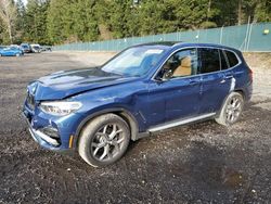 Salvage cars for sale at Graham, WA auction: 2021 BMW X3 XDRIVE30I