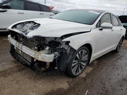 Salvage cars for sale at Elgin, IL auction: 2017 Lincoln MKZ Reserve