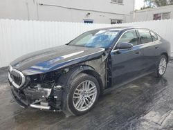 Salvage cars for sale at Opa Locka, FL auction: 2025 BMW 530 I