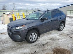 Salvage cars for sale at Central Square, NY auction: 2019 Toyota Rav4 LE