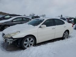 Salvage cars for sale at West Warren, MA auction: 2005 Lexus ES 330