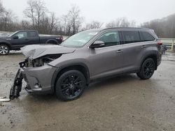 Toyota Highlander Vehiculos salvage en venta: 2019 Toyota Highlander SE