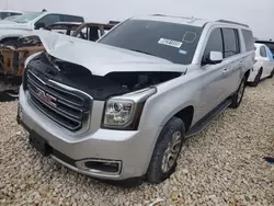 Salvage cars for sale at Temple, TX auction: 2018 GMC Yukon XL C1500 SLT