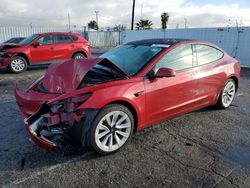 2022 Tesla Model 3 en venta en Van Nuys, CA