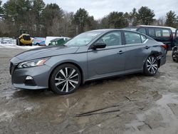 Salvage cars for sale at Mendon, MA auction: 2022 Nissan Altima SR