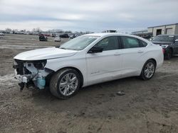 Chevrolet salvage cars for sale: 2015 Chevrolet Impala LS