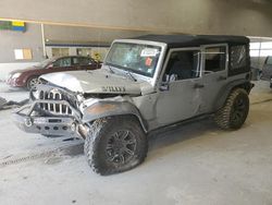 Salvage cars for sale at Sandston, VA auction: 2017 Jeep Wrangler Unlimited Sport