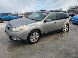 Salvage cars for sale at Wayland, MI auction: 2011 Subaru Outback 3.6R Limited