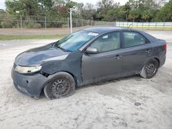 Salvage cars for sale at Fort Pierce, FL auction: 2013 KIA Forte EX