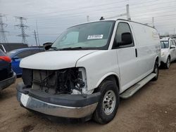 Salvage trucks for sale at Elgin, IL auction: 2019 GMC Savana G2500