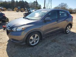 Salvage cars for sale at China Grove, NC auction: 2016 Honda HR-V LX