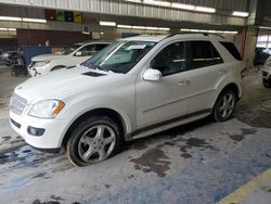 Mercedes-Benz salvage cars for sale: 2008 Mercedes-Benz ML 350