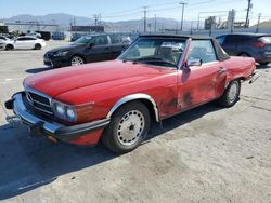 Salvage cars for sale at Sun Valley, CA auction: 1989 Mercedes-Benz 560 SL