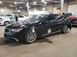 Salvage cars for sale at Blaine, MN auction: 2018 Acura TLX