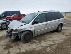 Salvage cars for sale at Wichita, KS auction: 2001 Chrysler Town & Country LX