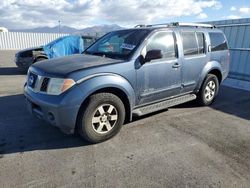 Salvage cars for sale at Magna, UT auction: 2005 Nissan Pathfinder LE