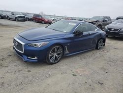 Salvage cars for sale at Earlington, KY auction: 2017 Infiniti Q60 Premium