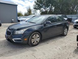 Salvage cars for sale at Midway, FL auction: 2015 Chevrolet Cruze LS