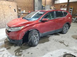 Salvage cars for sale at Ebensburg, PA auction: 2018 Honda CR-V EX