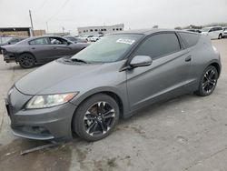 Salvage cars for sale at Grand Prairie, TX auction: 2015 Honda CR-Z EX