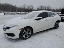 Salvage cars for sale at Marlboro, NY auction: 2018 Honda Civic LX