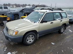 Salvage cars for sale at Pennsburg, PA auction: 2002 Subaru Forester L