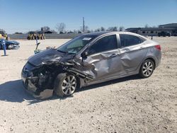 Salvage cars for sale at New Braunfels, TX auction: 2014 Hyundai Accent GLS