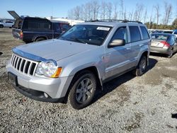 Salvage cars for sale at Arlington, WA auction: 2008 Jeep Grand Cherokee Laredo