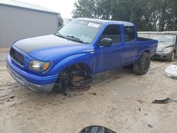 Salvage cars for sale from Copart Cleveland: 2001 Toyota Tacoma Double Cab Prerunner