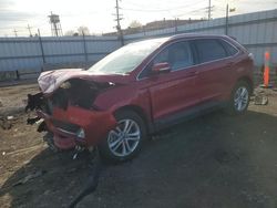 Salvage cars for sale at Chicago Heights, IL auction: 2020 Ford Edge SEL