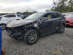 Salvage cars for sale at Riverview, FL auction: 2015 Lexus NX 200T