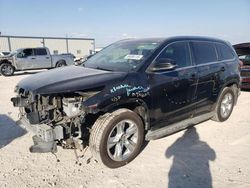 Salvage cars for sale at Haslet, TX auction: 2017 Toyota Highlander Limited