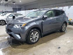 Toyota salvage cars for sale: 2018 Toyota Rav4 HV LE