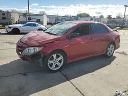 Salvage cars for sale at Sacramento, CA auction: 2013 Toyota Corolla Base